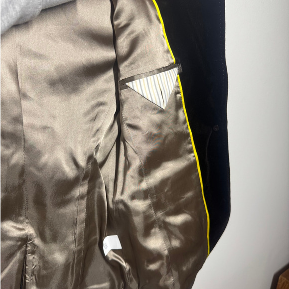 J.Crew Blazer Women Size 0 Brown Velvet Preppy Old Money Clean Girl Career Work - Picture 4 of 7